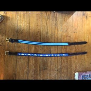 Vineyard Vines Men’s 32” pair of belts as BUNDLE